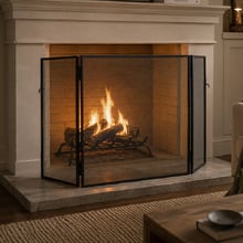 3 Fold Caleb Fireplace Screen